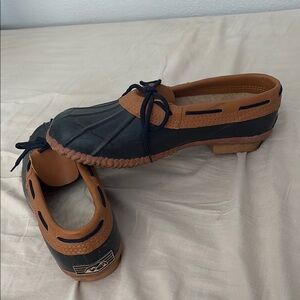 Two-Tone Rubber Shoes